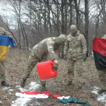 Kéjjel égetik a magyar zászlót az ukrán nacionalisták