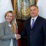 Giorgia Meloni Orbán és a magyarok mellé állt