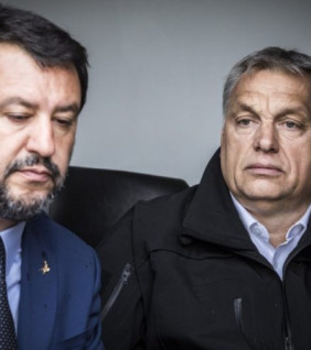 Orbán Viktor Rómában tart kongresszust Salvinivel