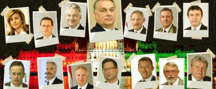 Orbán miniszterei