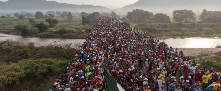 A migránskaravánban mindenféle súlyos betegség dúl