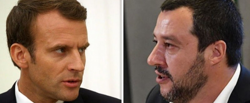 Salvini hadat üzent Macronnak