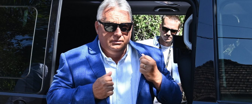 Orbán Vikror keményen odapirított Magyar Péternek