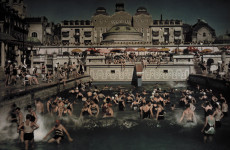 Fotó: Hans Hildenbrand: Gellért fürdő, Budapest, 1930(?) © National Geographic Society/Corbis 